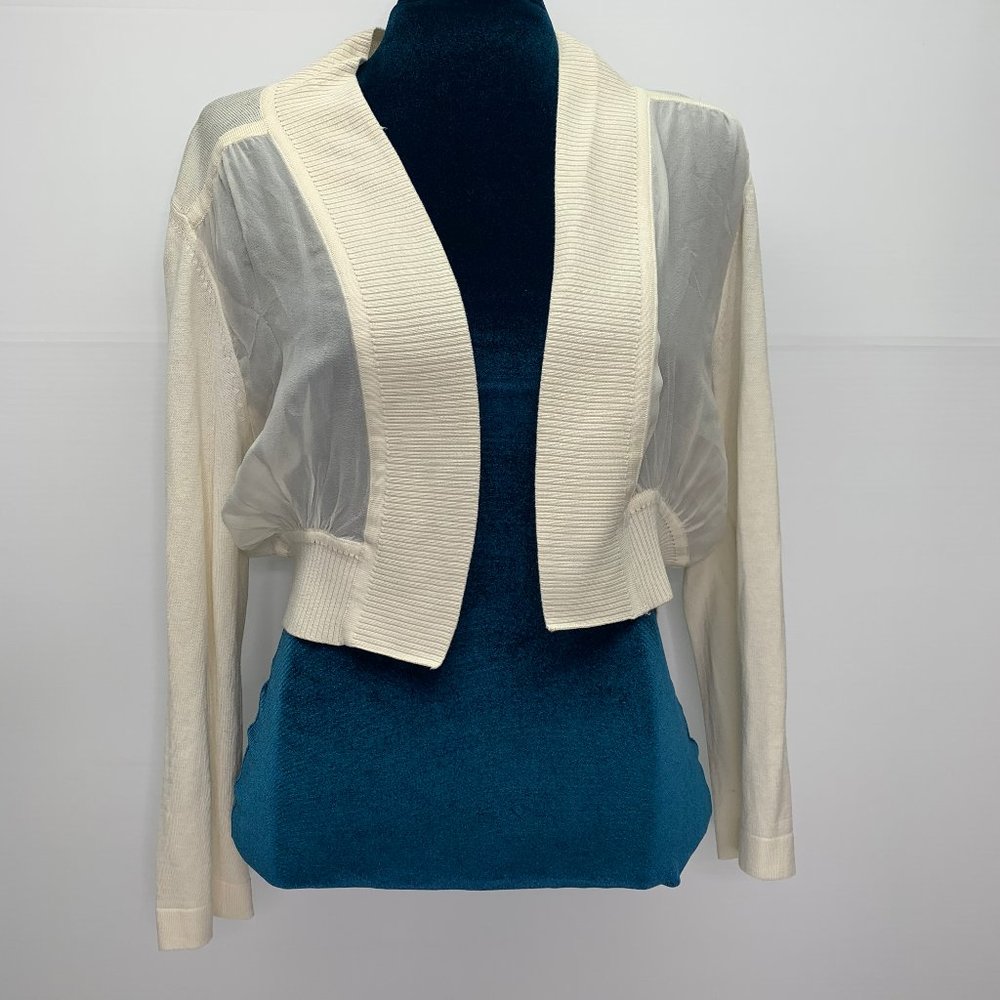 Antonio Melani Crop Cardigan Devin Cream